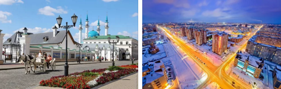 Туры для четырех человек на 1 день в Казань